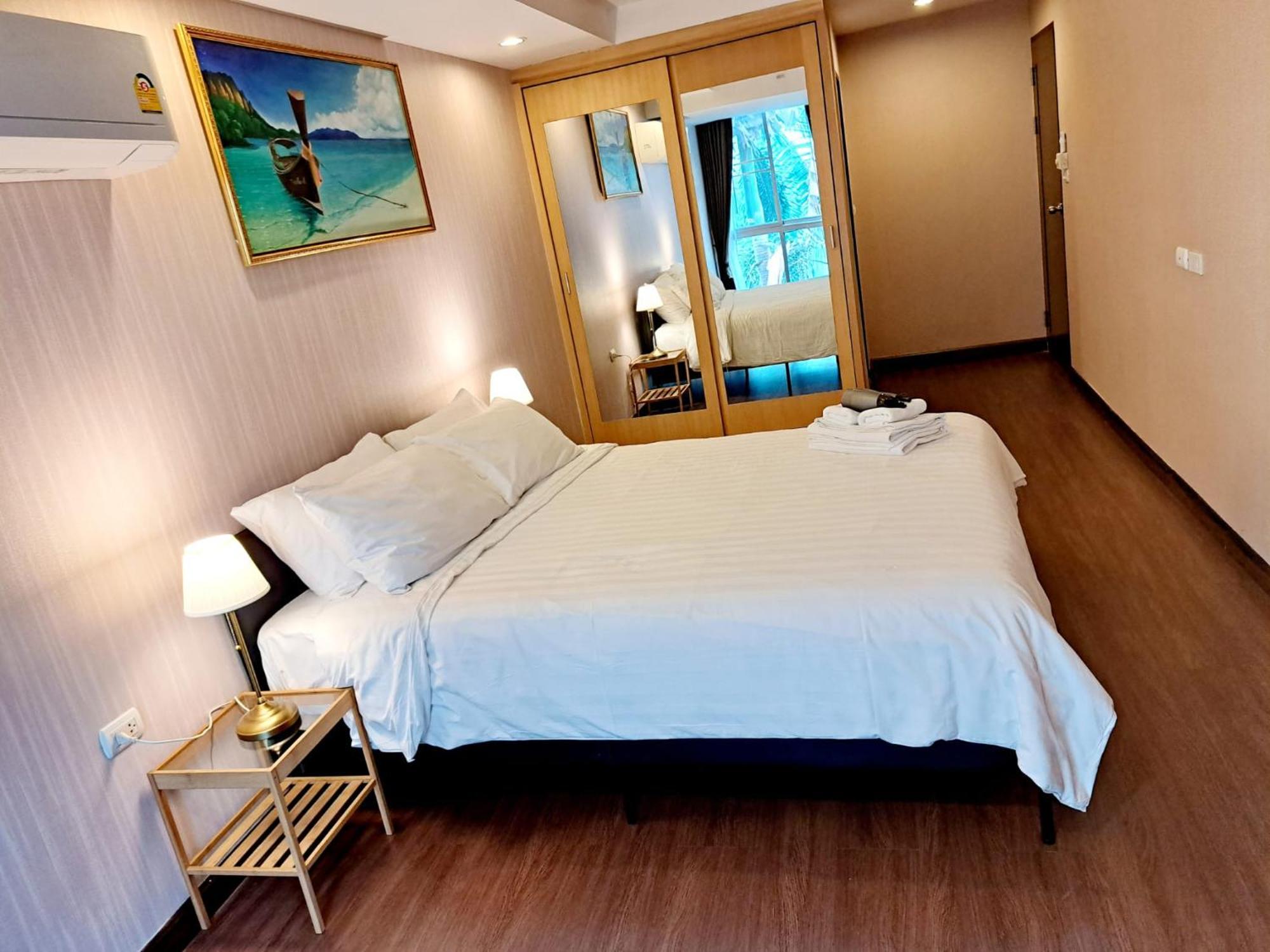 度假居 Downtown 2bedrooms3bth Near Asoke Btsmrt No1 *