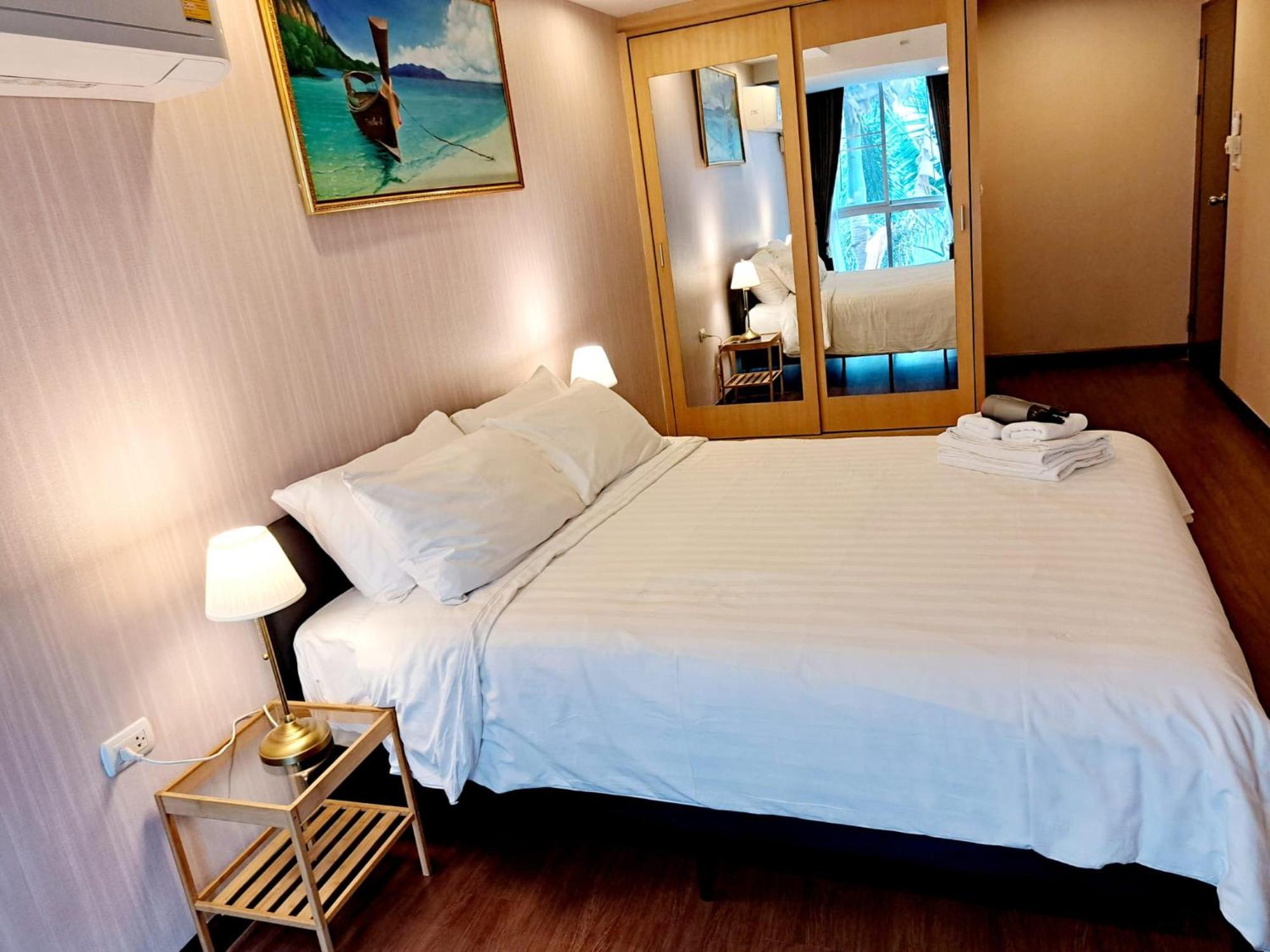 度假居 Downtown 2bedrooms3bth Near Asoke Btsmrt No1