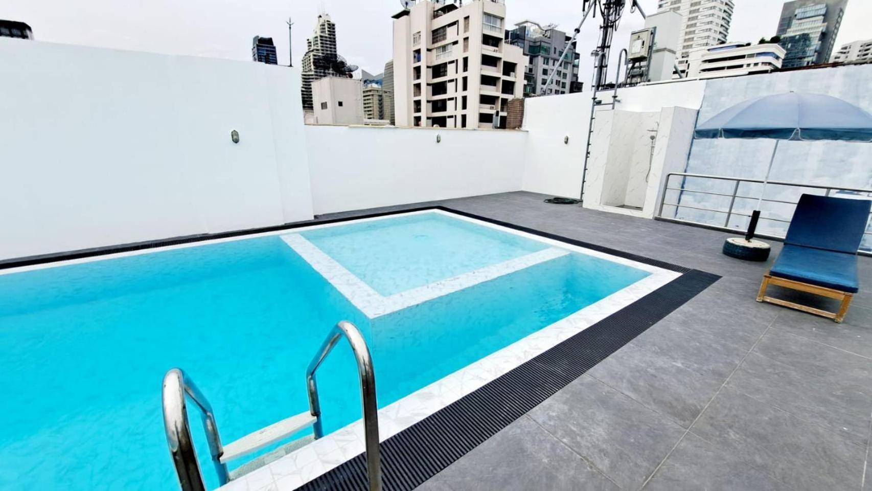度假居 Downtown 2bedrooms3bth Near Asoke Btsmrt No1