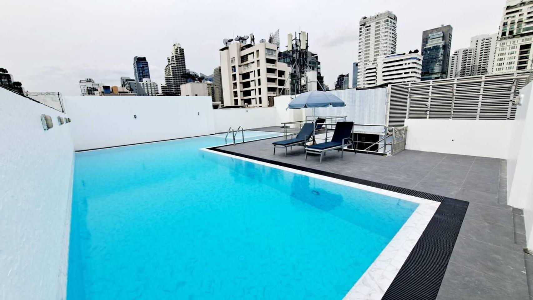 Downtown 2bedrooms3bth Near Asoke Btsmrt No1 度假居 曼谷