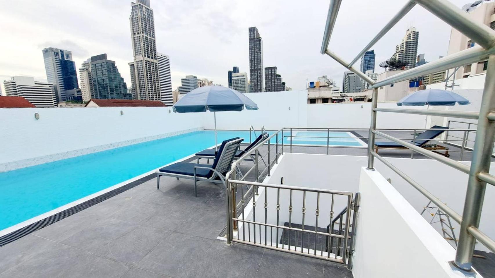 度假居 Downtown 2bedrooms3bth Near Asoke Btsmrt No1 曼谷