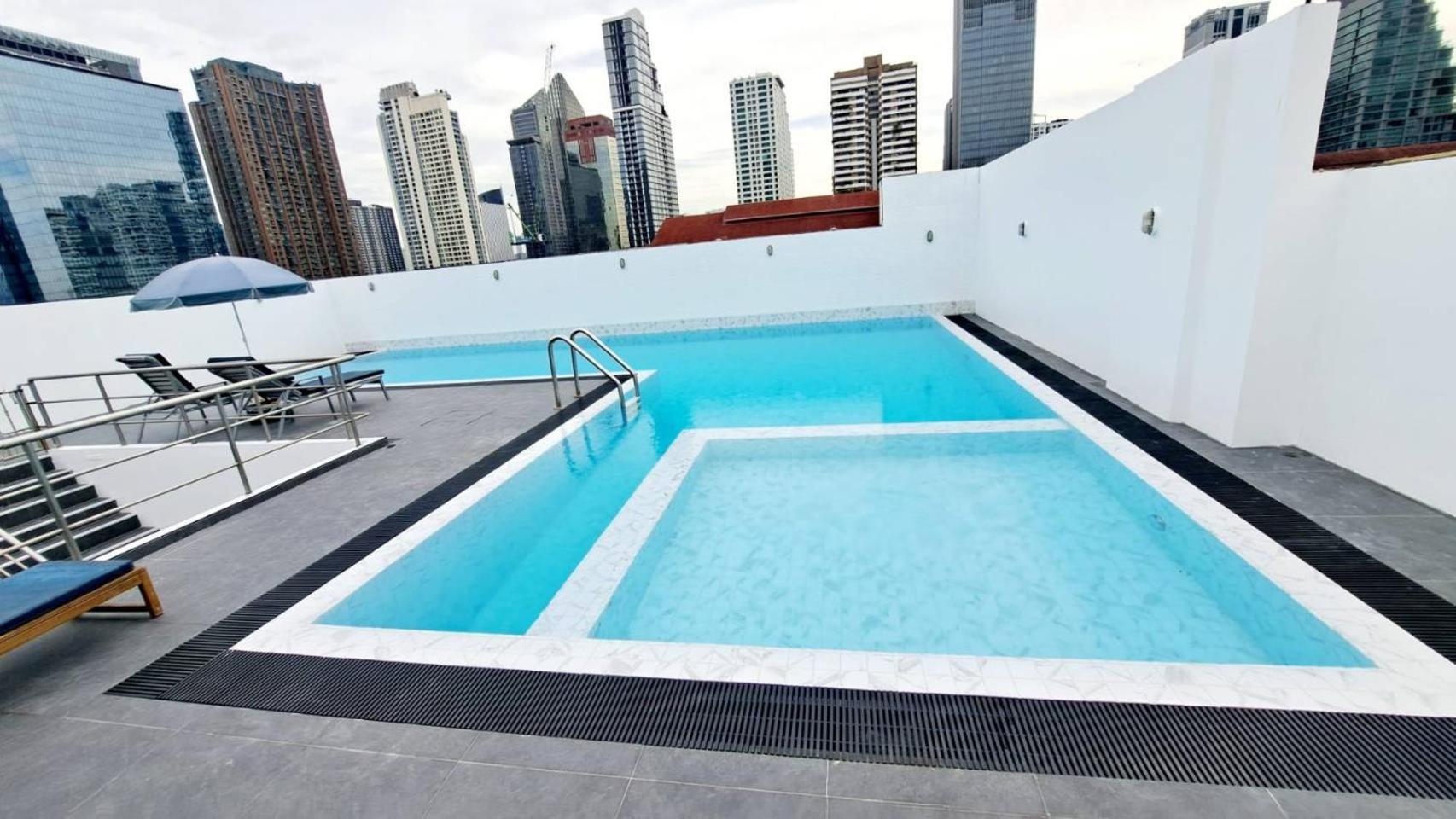 Downtown 2bedrooms3bth Near Asoke Btsmrt No1 度假居 *